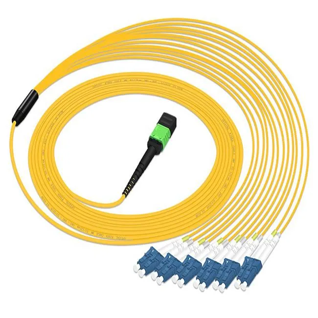 9 and 125 MTP LC OS2 Cable